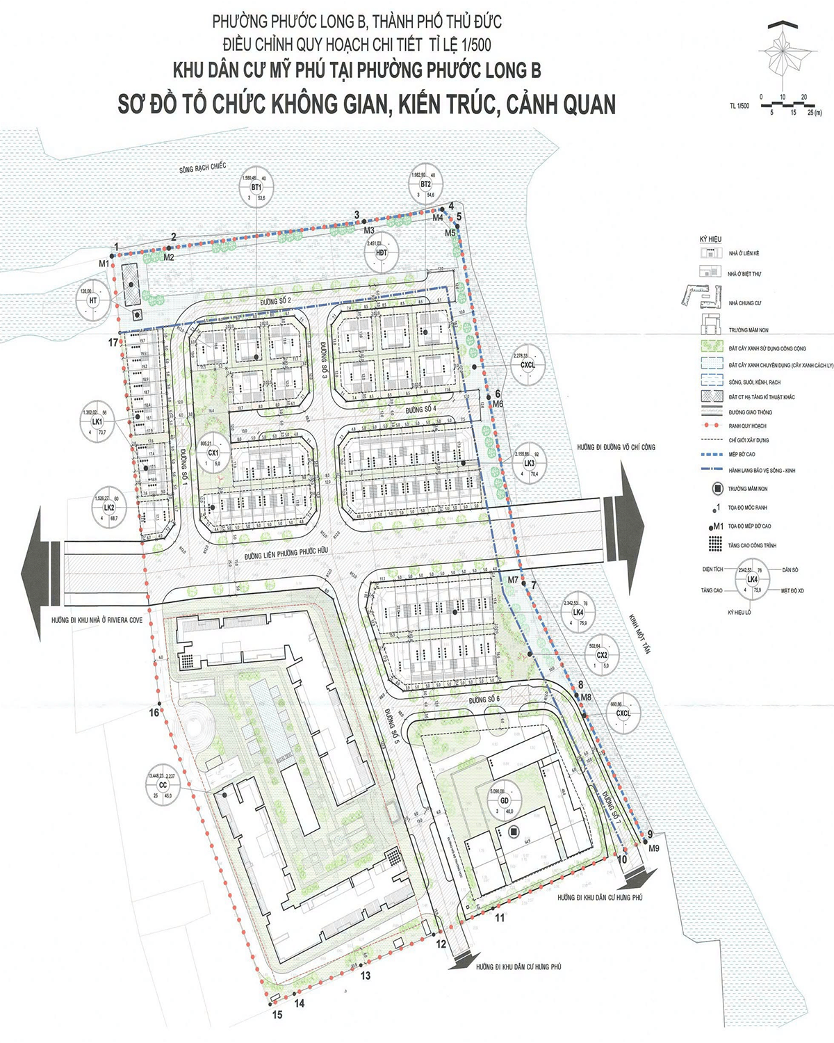 IMPERIA SENSA PARK: NHÌN TỪ QUY HOẠCH 1/500