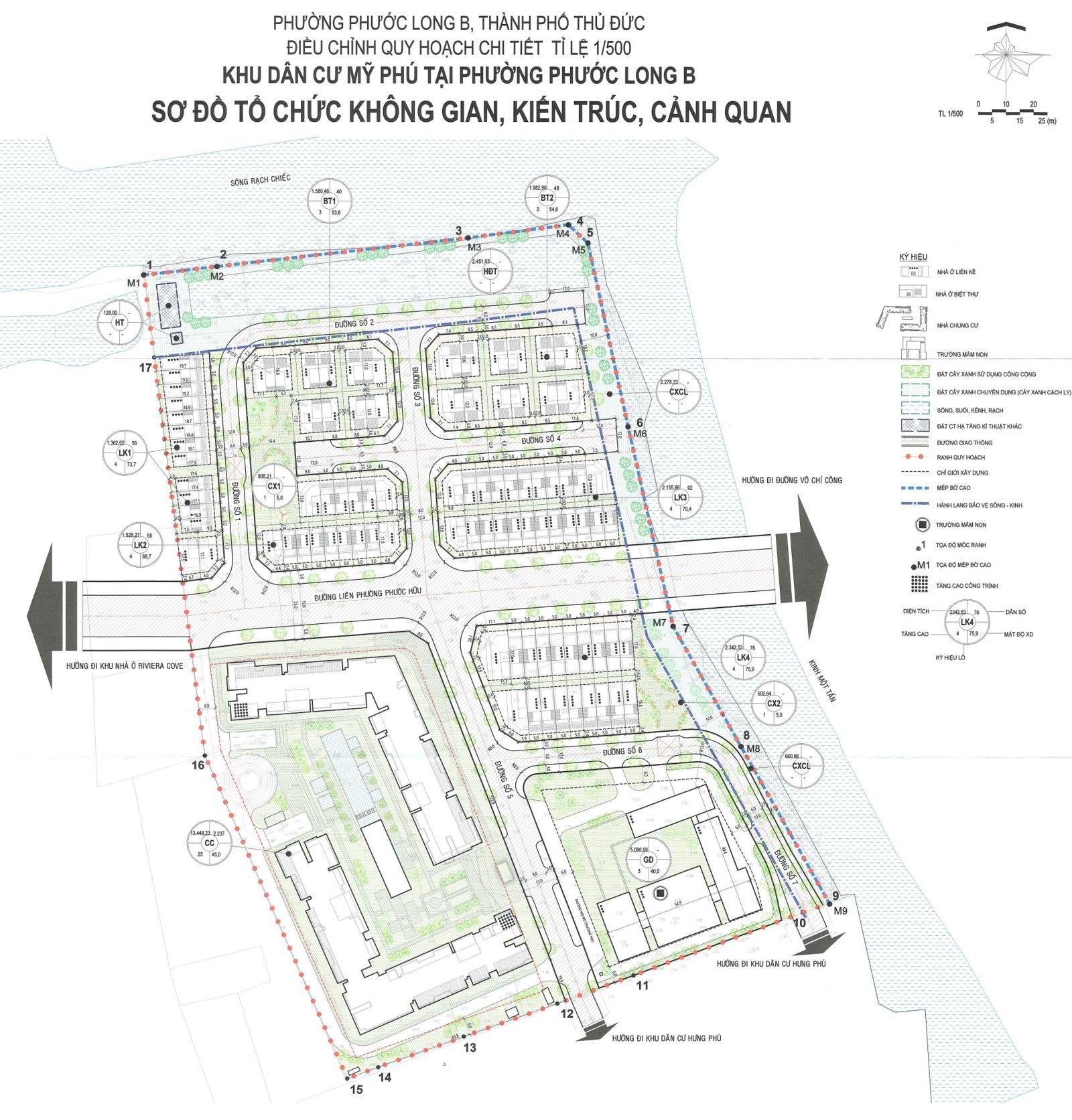 Mặt bằng dự án Imperia Sensa Park: Cấu trúc quy hoạch của một khu compound đa sản phẩm