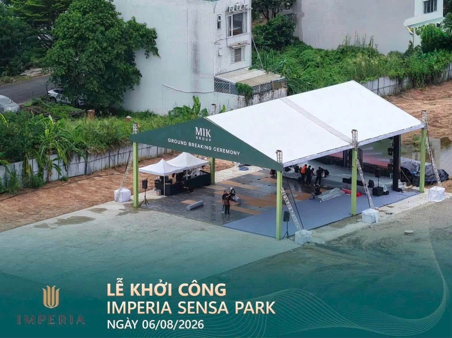Mik Group chính thức khởi công dự án Imperia Sensa Park Võ Chí Công