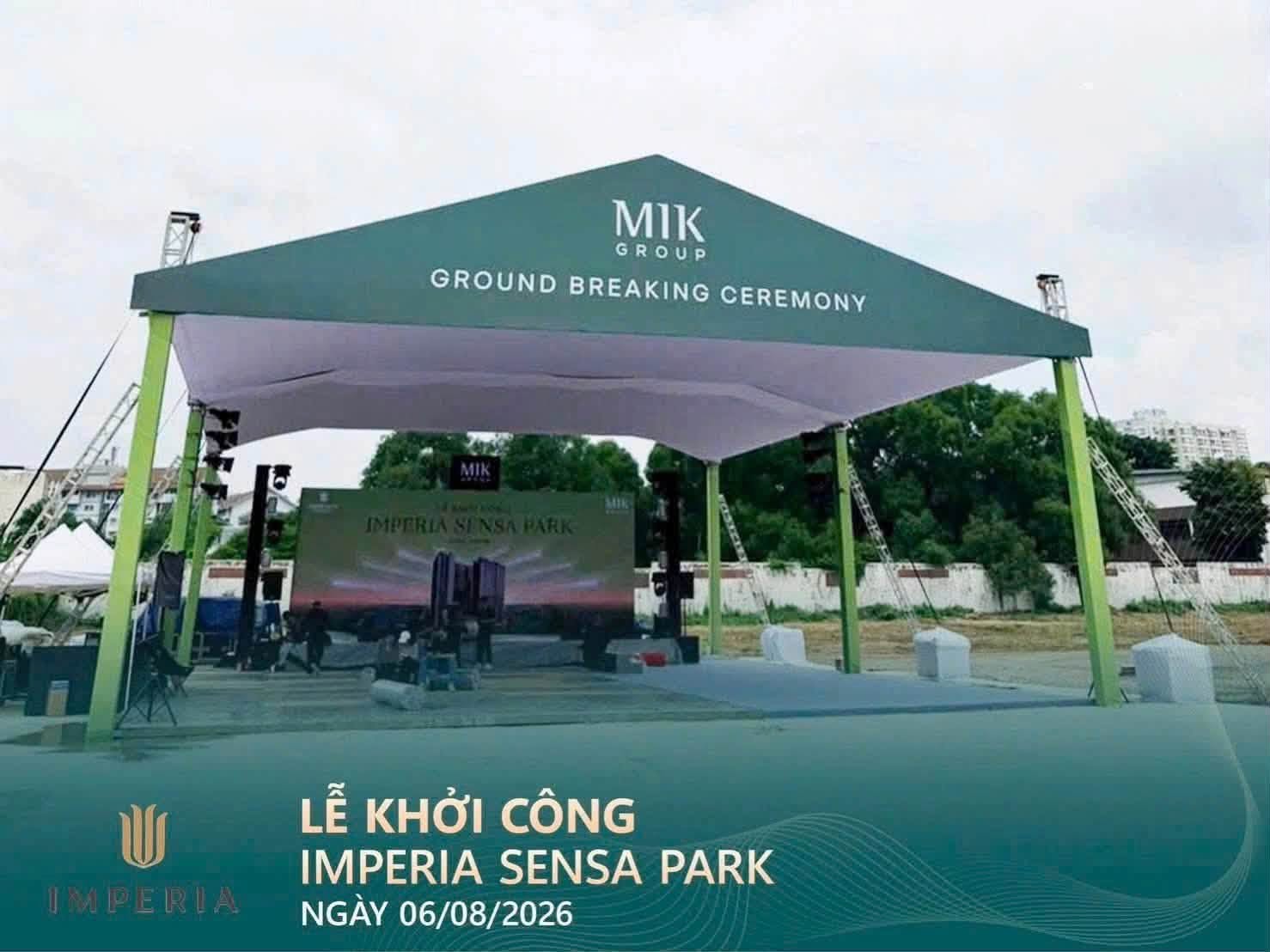 Mik Group chính thức khởi công dự án Imperia Sensa Park Võ Chí Công