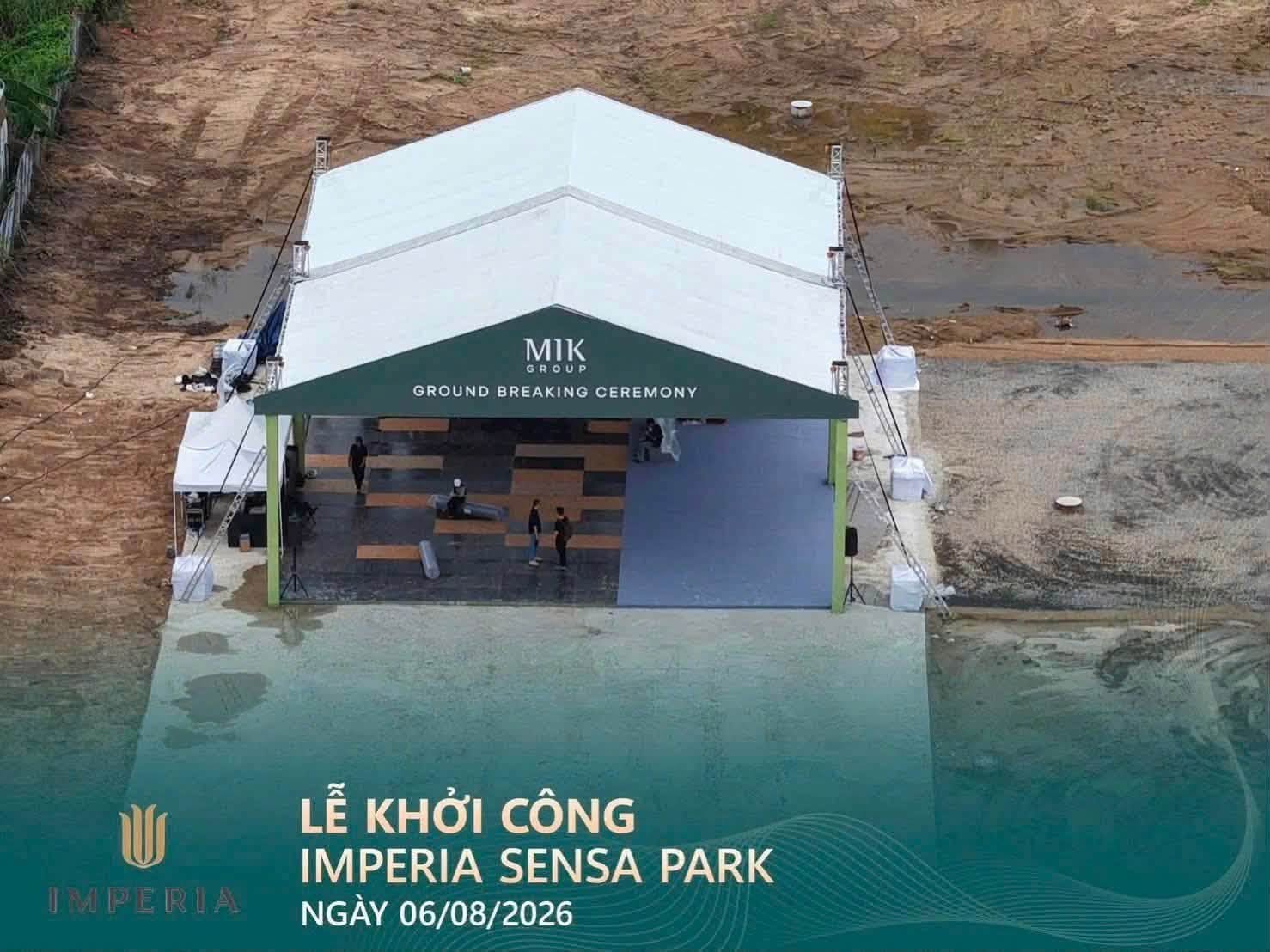 Mik Group chính thức khởi công dự án Imperia Sensa Park Võ Chí Công